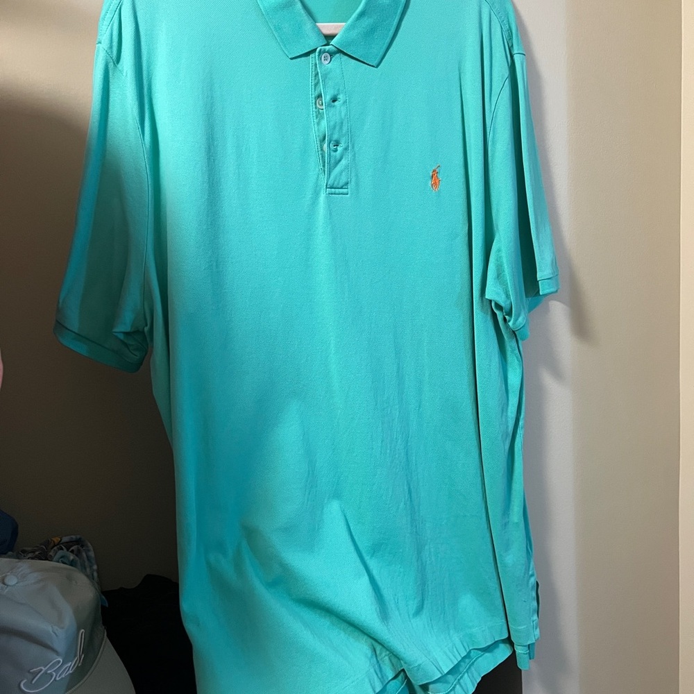Ralph Lauren Turquoise Polo Shirt